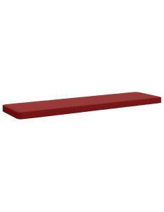 Cuscino per Panchina a 1 Pezzo VUGHT 100% Poliestere Rosso Vino
