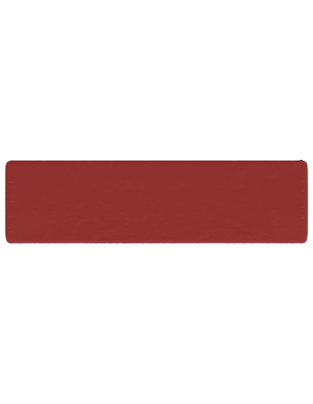 Cuscino per Panchina a 1 Pezzo VUGHT 100% Poliestere Rosso Vino