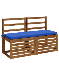 Cuscini per Panchina a 2 Pezzi SOEST 2 pz 100% Poliestere 2
