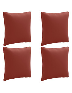 Cuscini per Schiena a 4 Pezzi PUTTEN 4 pcs 100% Poliestere