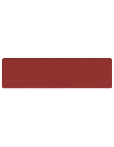 Cuscino per Panchina a 1 Pezzo VUGHT 100% Poliestere Rosso Vino