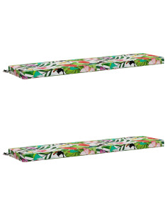 Cuscini per Panchina a 2 Pezzi SOEST 2 pz 100% Poliestere