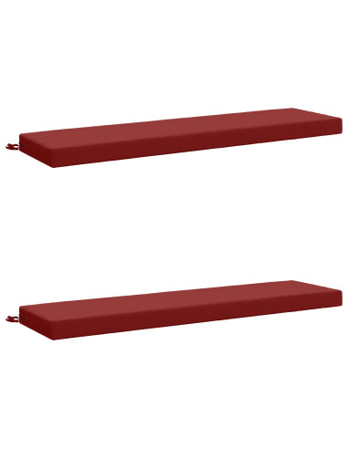 Cuscini per Panchina a 2 Pezzi SOEST 2 pz 100% Poliestere