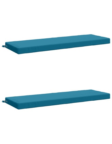 Cuscini per Panchina a 2 Pezzi SOEST 2 pz 100% Poliestere