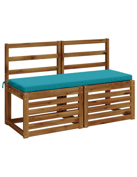 Cuscini per Panchina a 2 Pezzi SOEST 2 pz 100% Poliestere
