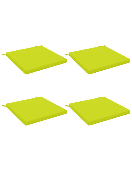 Cuscini per Sedia in 4 Pezzi SOEST 4 pz 100% Poliestere
