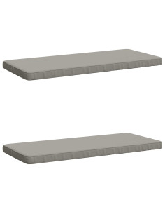 Cuscini per Panchina a 2 Pezzi VUGHT 2 pz 100% Poliestere