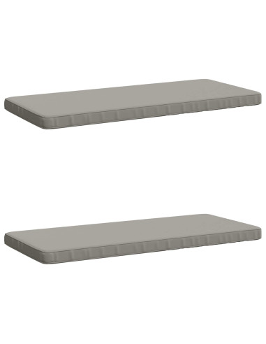 Cuscini per Panchina a 2 Pezzi VUGHT 2 pz 100% Poliestere