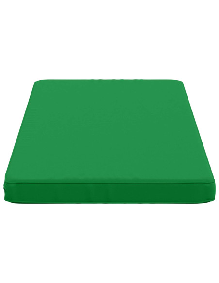 Cuscini per Panchina a 2 Pezzi VUGHT 2 pz 100% Poliestere Verde