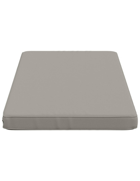 Cuscino per Panchina a 1 Pezzo VUGHT 100% Poliestere Grigio