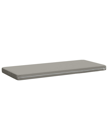 Cuscino per Panchina a 1 Pezzo VUGHT 100% Poliestere Grigio