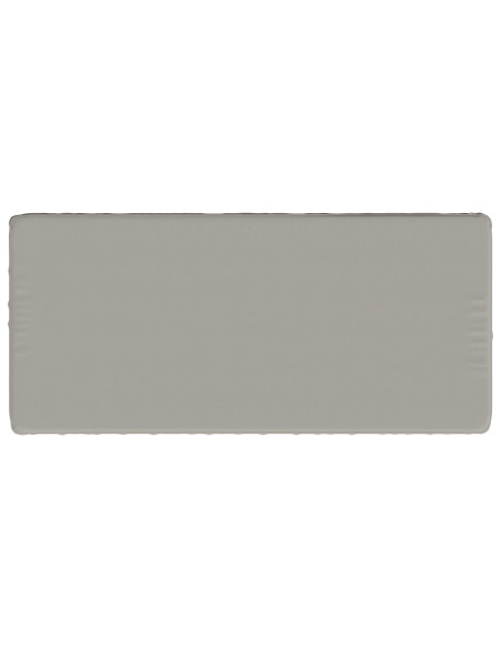Cuscino per Panchina a 1 Pezzo VUGHT 100% Poliestere Grigio