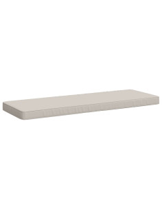 Cuscino per Panchina a 1 Pezzo VUGHT 100% Poliestere Bianco