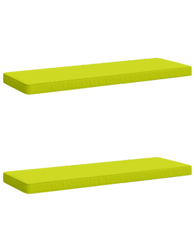 Cuscini per Panchina a 2 Pezzi VUGHT 2 pz 100% Poliestere