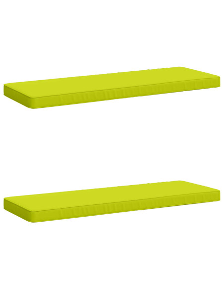 Cuscini per Panchina a 2 Pezzi VUGHT 2 pz 100% Poliestere