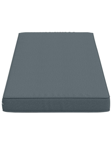 Cuscini per Panchina a 2 Pezzi VUGHT 2 pz 100% Poliestere Blu
