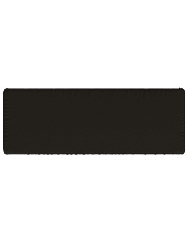 Cuscino per Panchina a 1 Pezzo VUGHT 100% Poliestere Nero