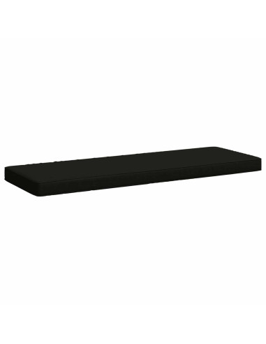 Cuscini per Panchina a 2 Pezzi VUGHT 2 pz 100% Poliestere Nero