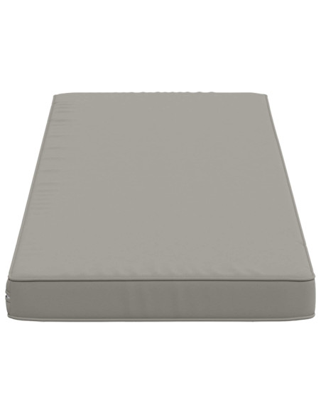 Cuscino per Panchina a 1 Pezzo VUGHT 100% Poliestere Grigio