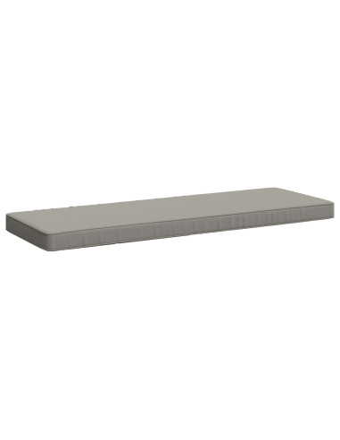 Cuscino per Panchina a 1 Pezzo VUGHT 100% Poliestere Grigio