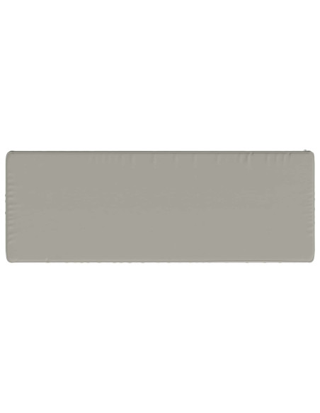 Cuscino per Panchina a 1 Pezzo VUGHT 100% Poliestere Grigio