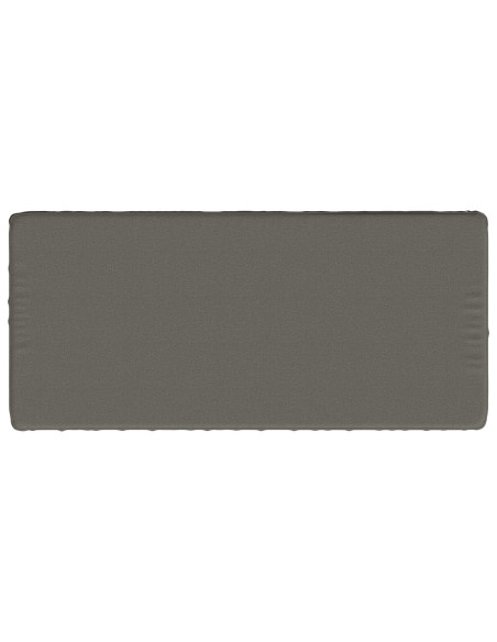 Cuscino per Panchina a 1 Pezzo VUGHT 100% Poliestere Grigio