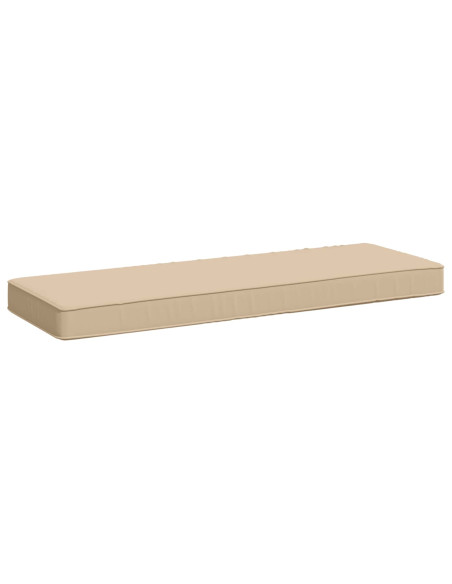Cuscino per Panchina a 1 Pezzo VUGHT 100% Poliestere Crema