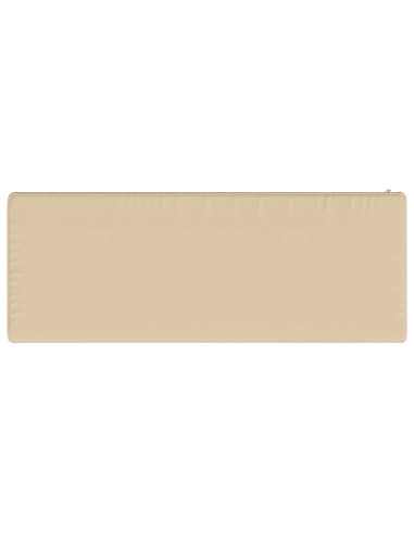 Cuscino per Panchina a 1 Pezzo VUGHT 100% Poliestere Crema