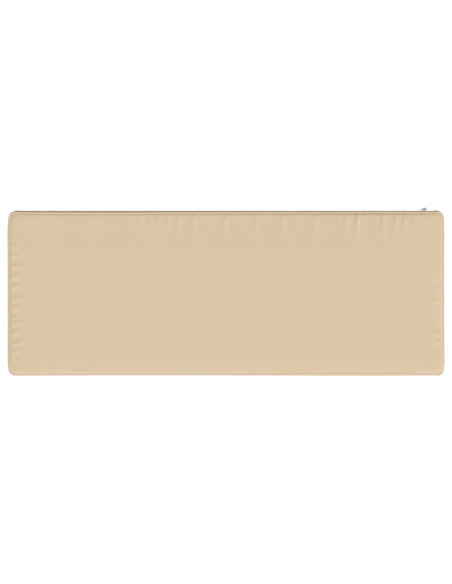 Cuscino per Panchina a 1 Pezzo VUGHT 100% Poliestere Crema