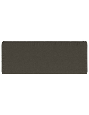 Cuscino per Panchina a 1 Pezzo VUGHT 100% Poliestere Antracite