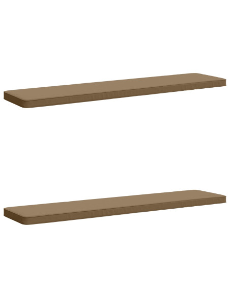 Cuscini per Panchina a 2 Pezzi VUGHT 2 pz 100% Poliestere