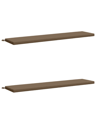 Cuscini per Panchina a 2 Pezzi SOEST 2 pz 100% Poliestere