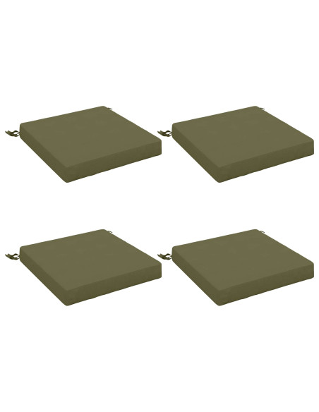 Cuscini per Sedia in 4 Pezzi SOEST 4 pz 100% Poliestere