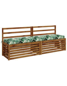 Cuscini per Panchina a 2 Pezzi SOEST 2 pz 100% Poliestere 2