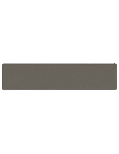 Cuscino per Panchina a 1 Pezzo VUGHT 100% Poliestere Grigio
