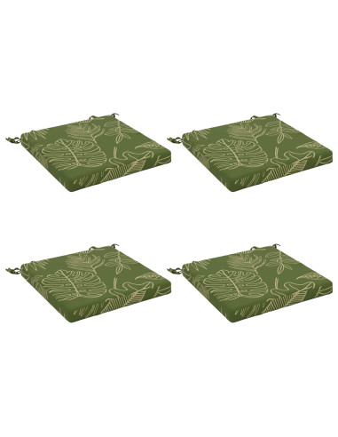 Cuscini per Sedia in 4 Pezzi SOEST 4 pz 100% Poliestere