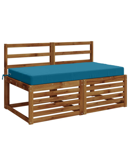 Cuscino per la seduta SOEST 100% Poliestere Azzurro