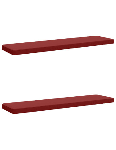 Cuscini per Panchina a 2 Pezzi VUGHT 2 pz 100% Poliestere
