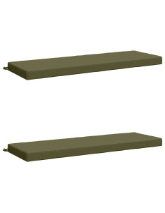 Cuscini per Panchina a 2 Pezzi SOEST 2 pz 100% Poliestere