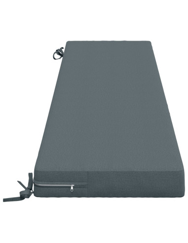 Cuscini per Panchina a 2 Pezzi SOEST 2 pz 100% Poliestere Blu