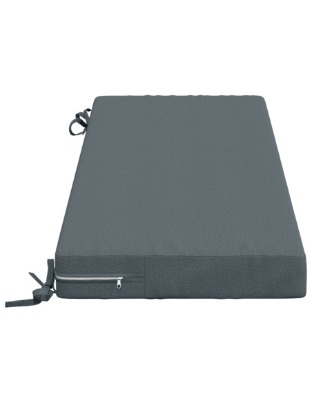 Cuscini per Panchina a 2 Pezzi SOEST 2 pz 100% Poliestere Blu