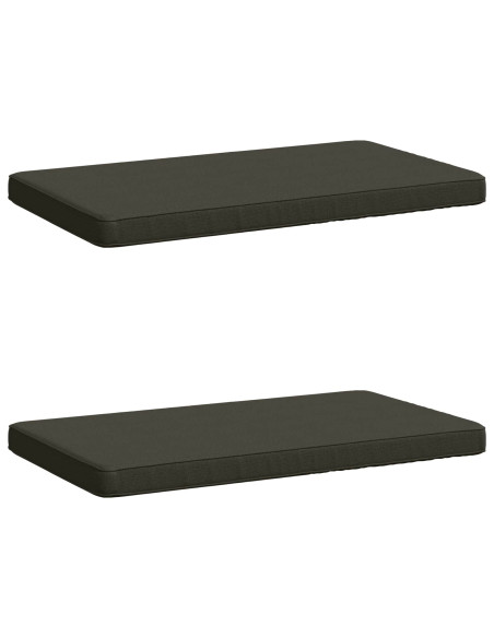 Cuscini per Panchina a 2 Pezzi VUGHT 2 pz 100% Poliestere