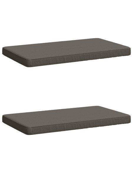 Cuscini per Panchina a 2 Pezzi VUGHT 2 pz 100% Poliestere
