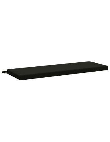 Cuscini per Panchina a 2 Pezzi SOEST 2 pz 100% Poliestere Nero