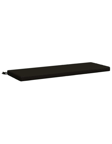 Cuscini per Panchina a 2 Pezzi SOEST 2 pz 100% Poliestere Nero
