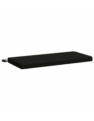 Cuscini per Panchina a 2 Pezzi SOEST 2 pz 100% Poliestere Nero