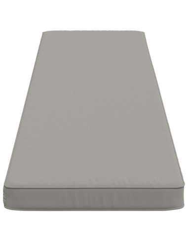 Cuscino per Panchina a 1 Pezzo VUGHT 100% Poliestere Grigio