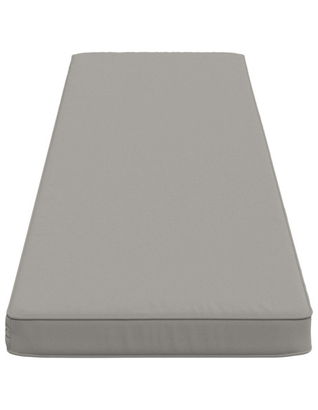 Cuscino per Panchina a 1 Pezzo VUGHT 100% Poliestere Grigio