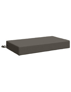 Cuscino per la seduta SOEST 100% Poliestere Grigio