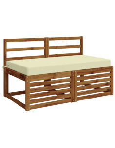 Cuscino per la seduta SOEST 100% Poliestere Crema 2